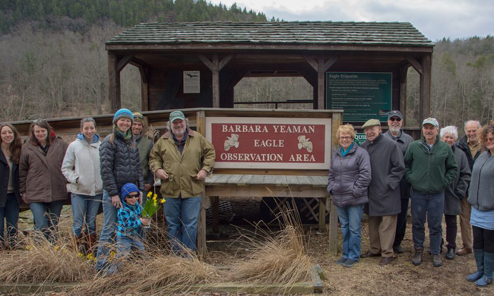 Eagle Observation Area Renamed in Honor of Conservancy’s Founder