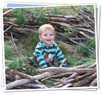 boy in eagles nest